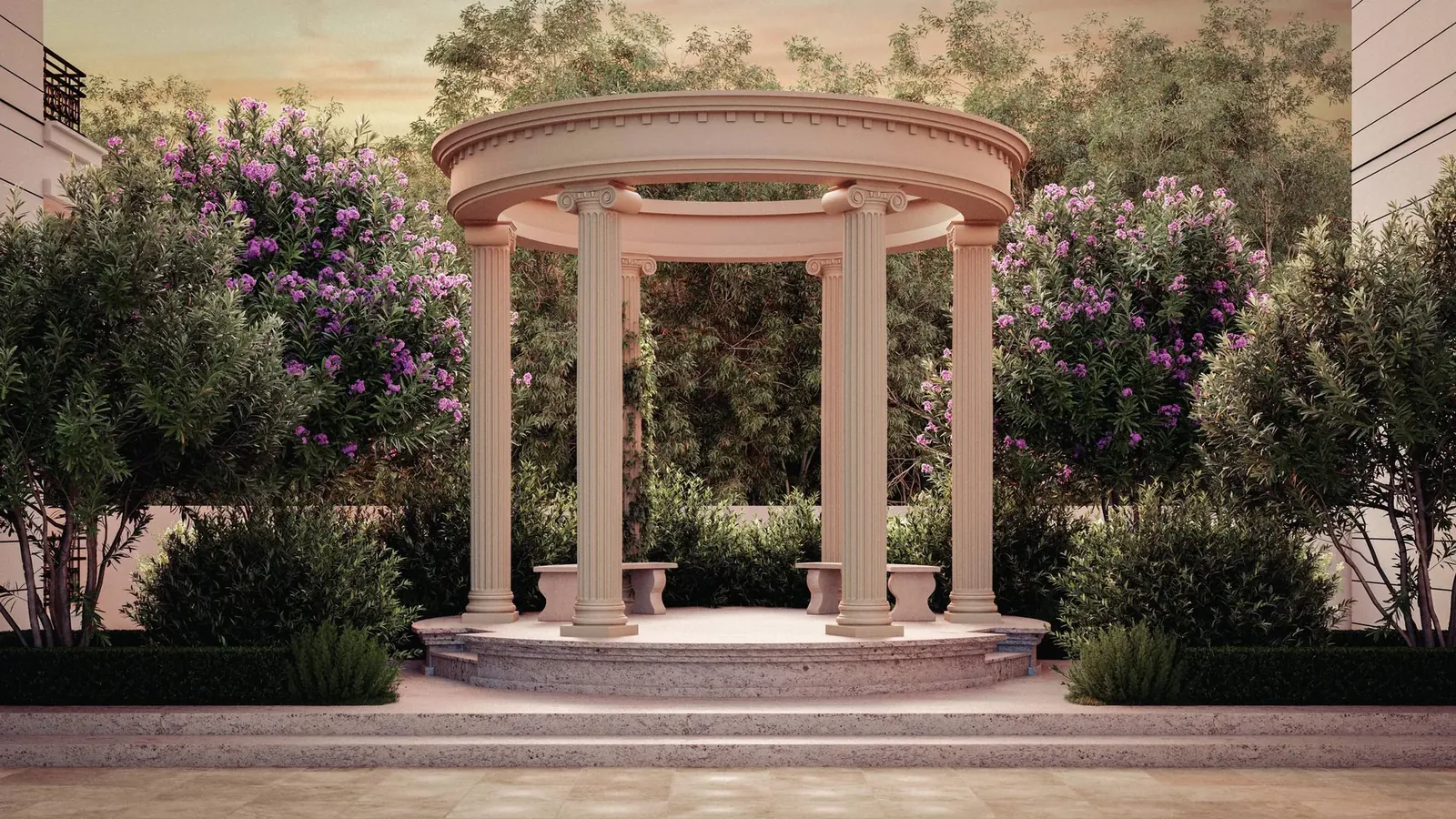 Sobha Crescent gazebo cove