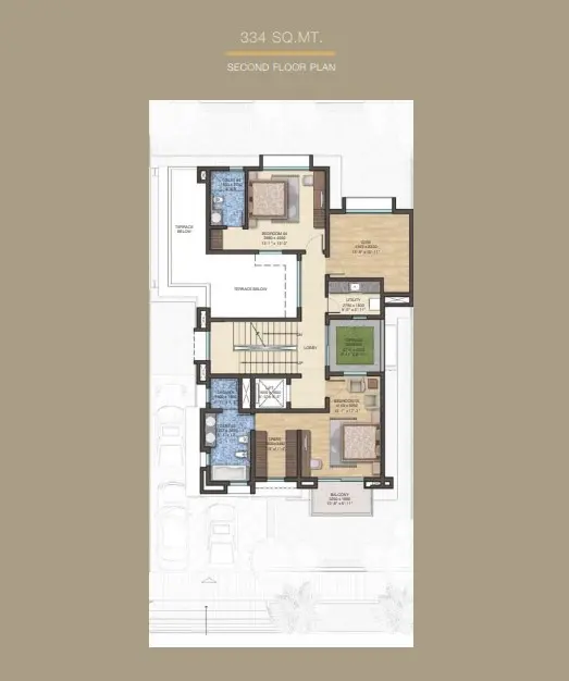 Sobha International City Villa villa plan 3