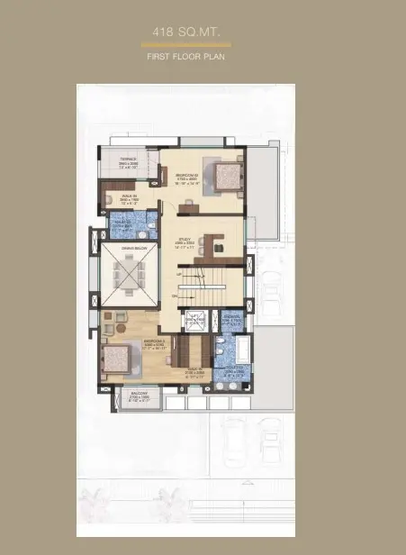 Sobha International City Villa villa plan 2