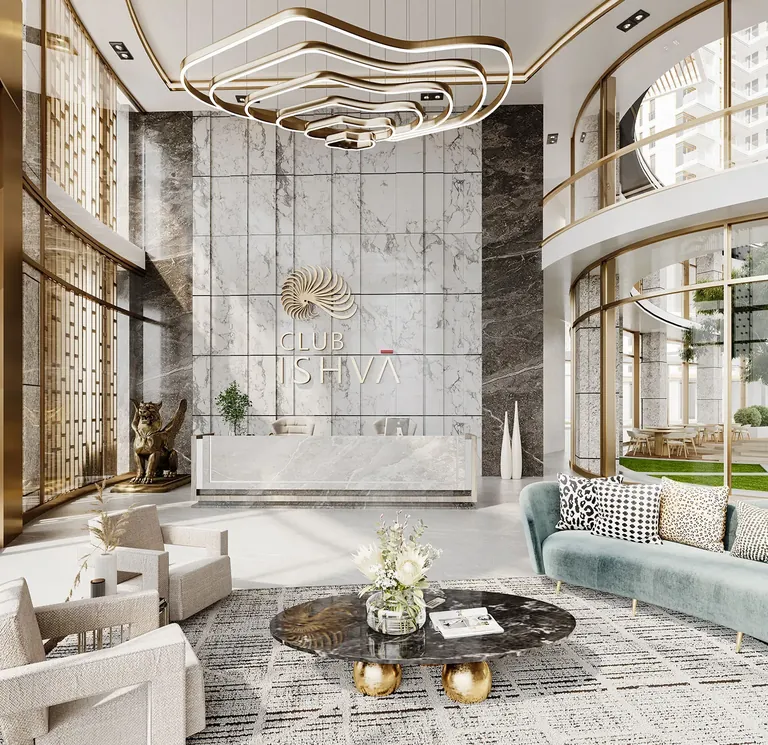 TARC Ishva double-height entrance lobby, artist's impression