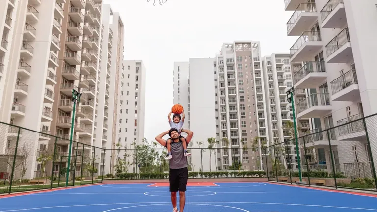 Tata La Vida basketball court