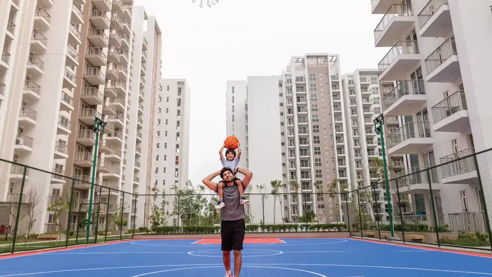 Tata La Vida basketball court