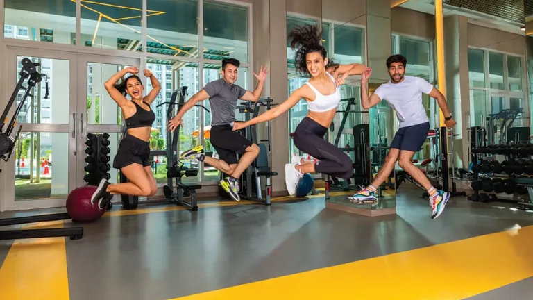 Tata La Vida clubhouse gym