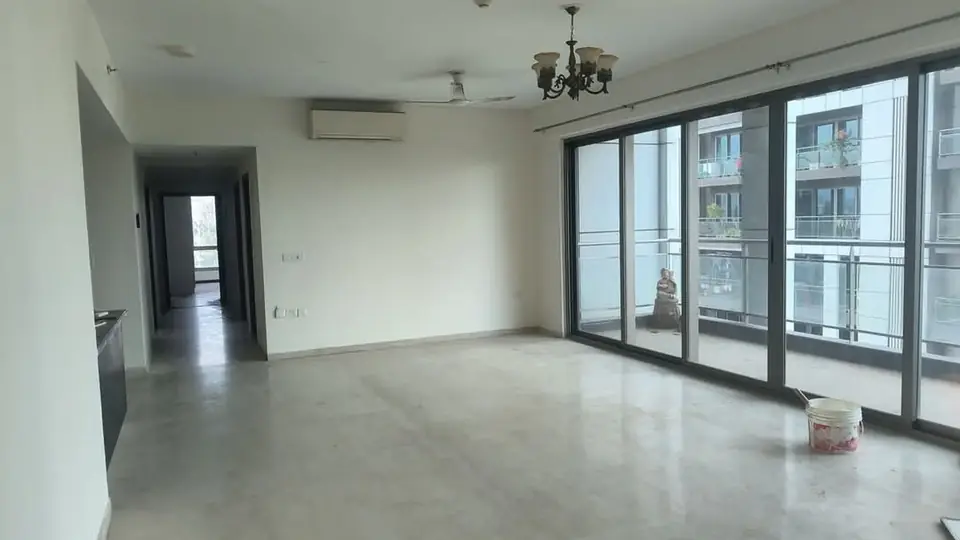 Tata Primanti apartment living room with balcony