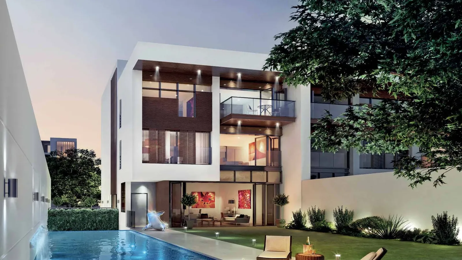 Tata Primanti villa with private pool and garden