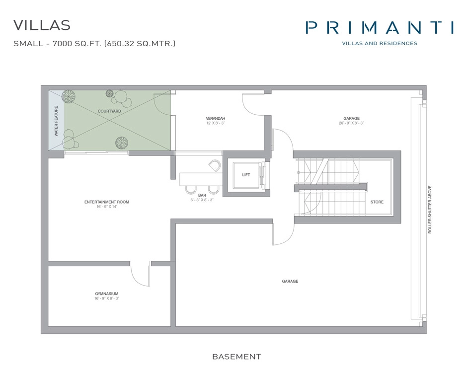 Tata Primanti villa plan 2