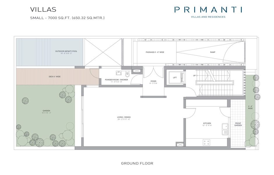 Tata Primanti villa plan 3
