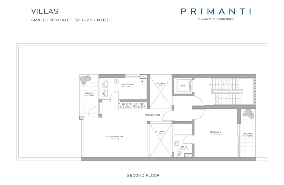Tata Primanti villa plan 4