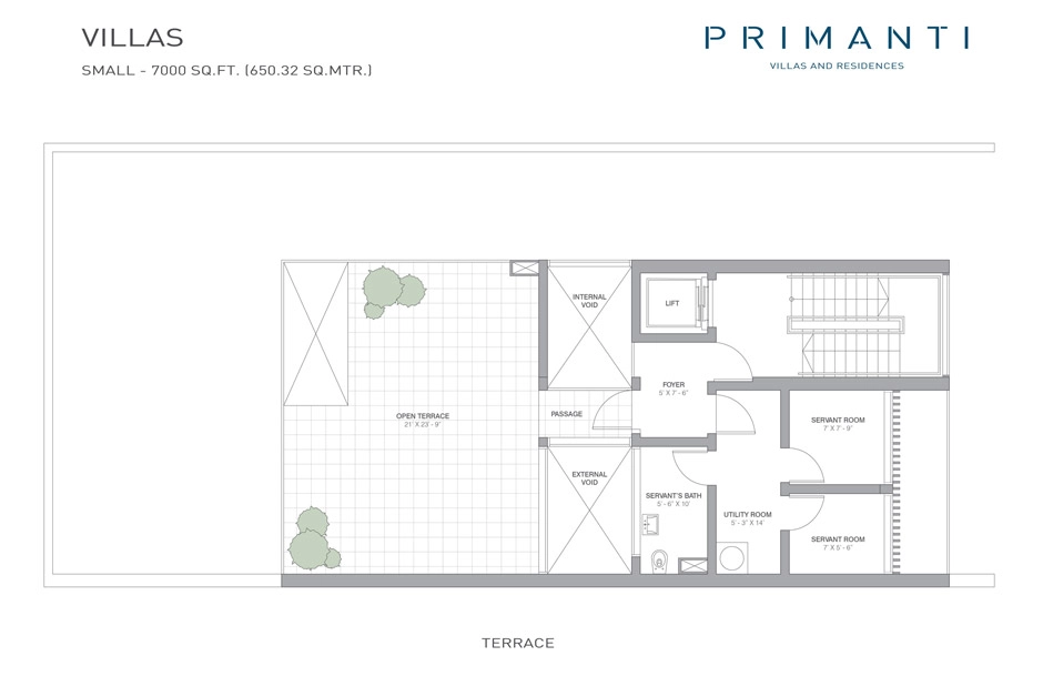 Tata Primanti villa plan 3