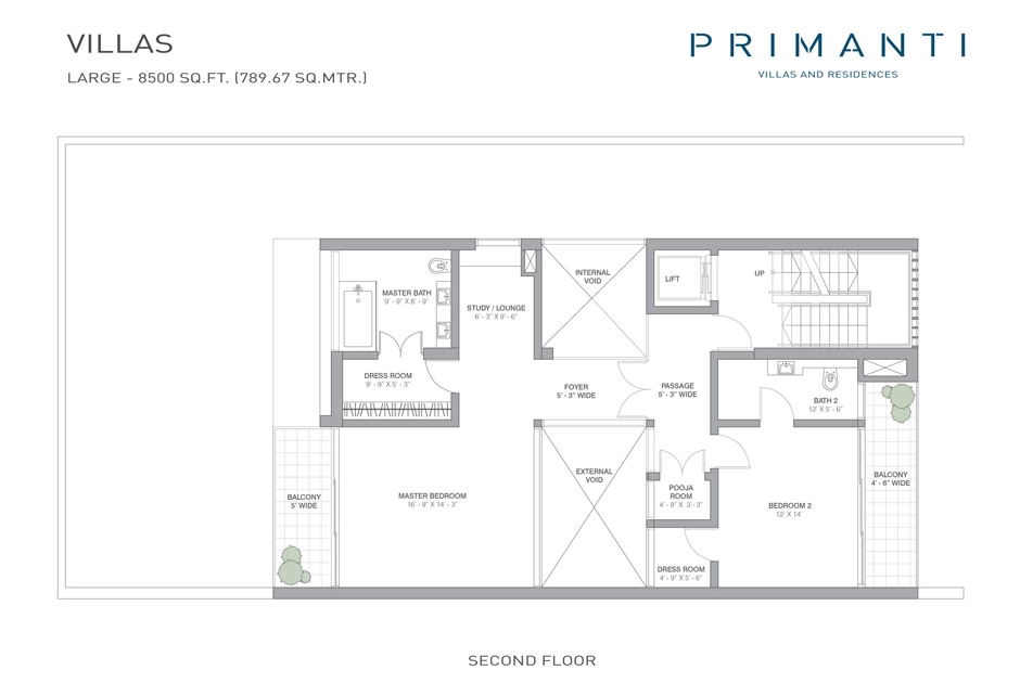 Tata Primanti villa plan 4