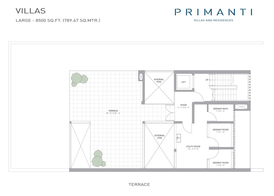 Tata Primanti villa plan 5