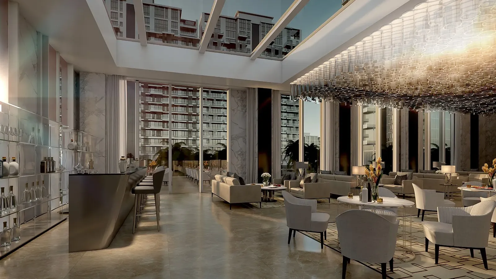 Trump Towers Delhi NCR Trump Club cafe, restaurant and bar