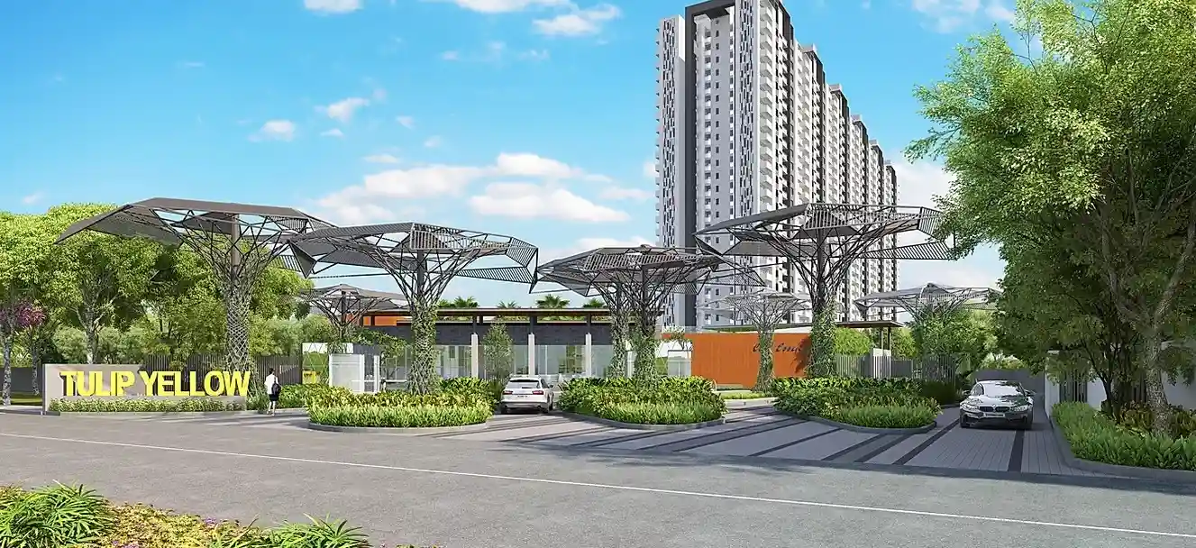 Tulip Yellow Building 