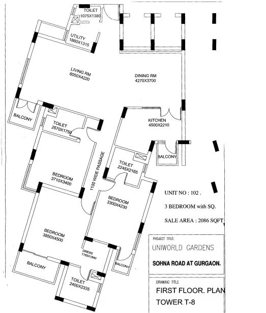 Unitech Uniworld Garden 1